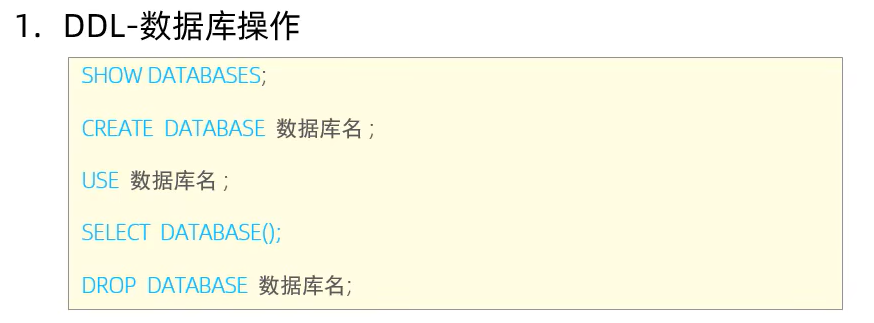 DDL - for db