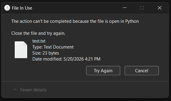 Document in use