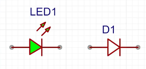 Led and diode